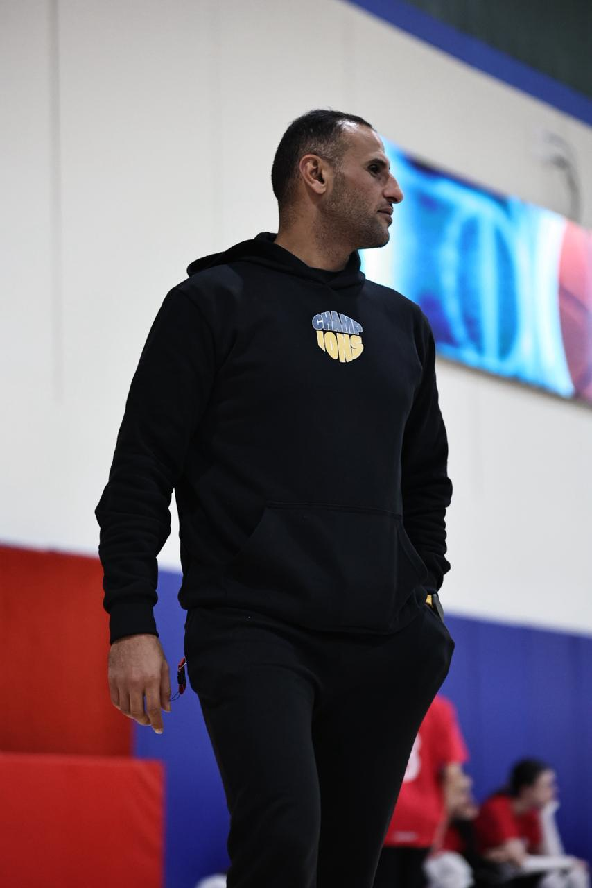Sufian al Malayeen and Coach Ahmad Awamleh